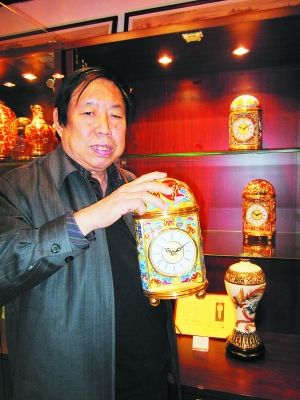 张同禄认为，景泰蓝创作设计应讲求中国元素。