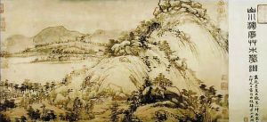 浙江博物馆藏《富春山居图》的前段《剩山图》。