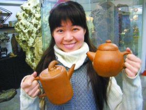 不管是明代的，还是清代的，我只用来泡花茶。