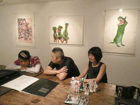 蔡康永在台湾忠泰生活开发MOT ARTS 2008年策划的展览《ART FOR THE MASSES》 现场
