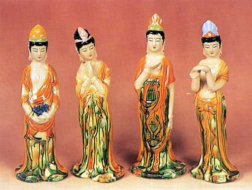 唐代彩釉瓷的辨识