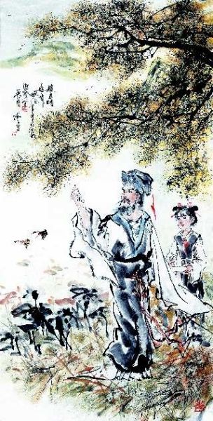 《赵孟?鹊华秋色》吴泽浩、张登堂合作