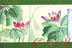 齐白石手卷《墨海灵光》