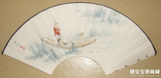 李金生扇面图(需预定） （图片来源：博宝艺术网宝珍商城）