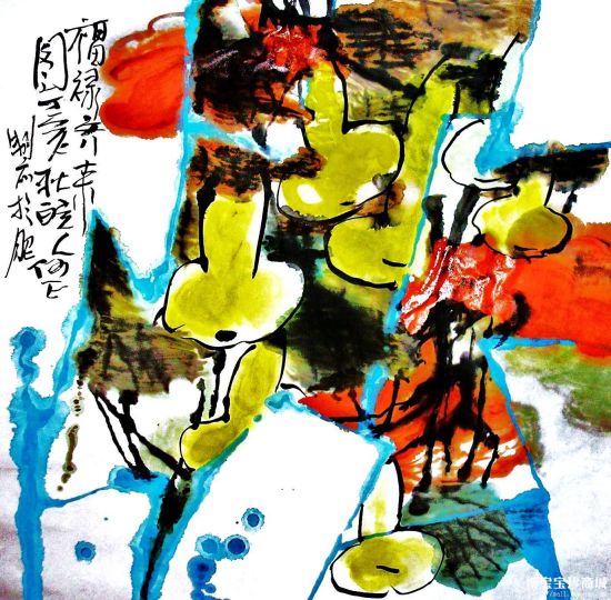 耿自正得福禄图（图片来源 博宝宝珍商城）