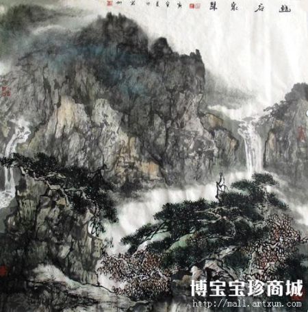 韩茗妍幽谷泉声（图片来源：博宝艺术网宝珍商城）