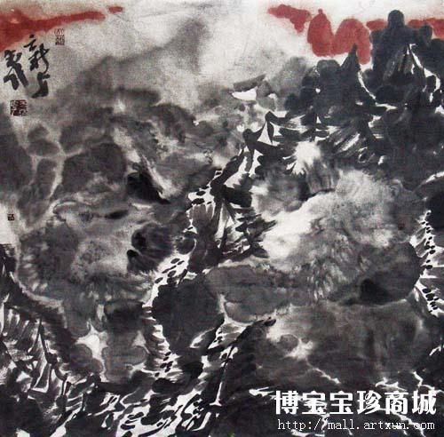 郑新安天光开怀 （图片来源：博宝艺术网宝珍商城）