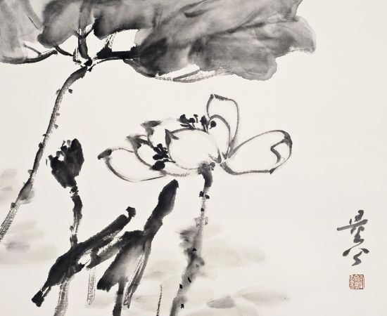 李文亮花鸟画
