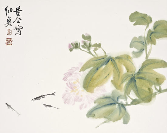 李文亮花鸟画