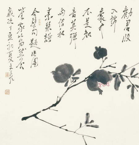 李文亮花鸟画
