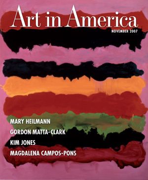 Art in America的一期封面