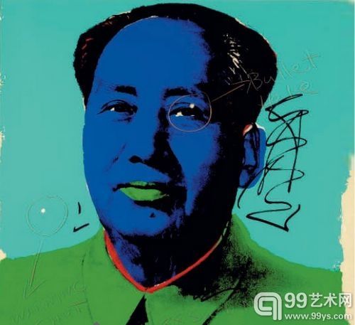 安迪?沃霍作品“毛泽东”