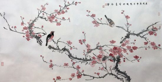 隋晓玲小写意花鸟艺术