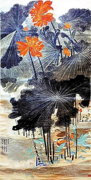 张大千的《嘉耦图》2011年以1.7亿元易主。