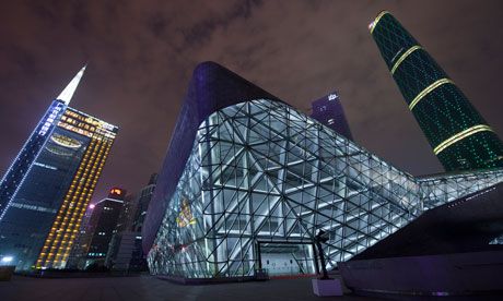 广州歌剧院夜景