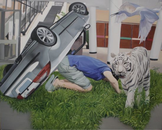 参选艺术家作品：于瀛《风景画系统??来自学院内部》