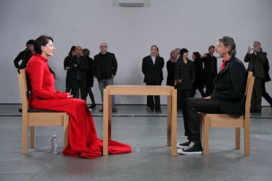 玛丽娜?阿布拉莫维奇的“The Artist is Present”