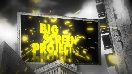 纽约的大屏幕项目