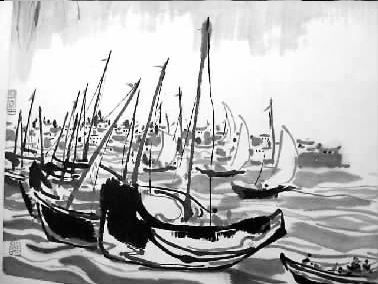 作品《苍山洱海》