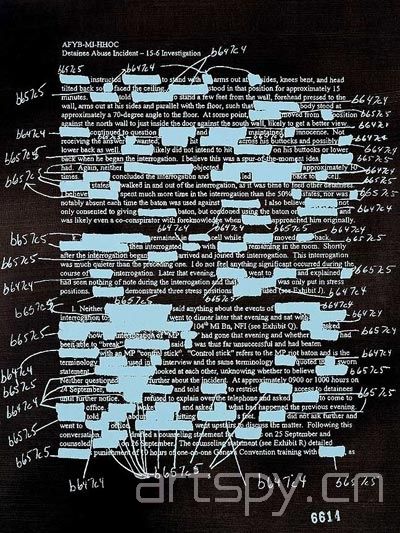 2006《黑色愿望单》(局部)Wish List Black