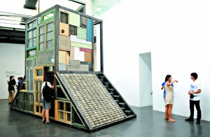 宋冬在UCCA的展览现场