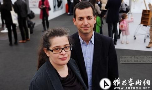 Frieze艺博会共同创立者Amanda Sharp、Matthew Slotover