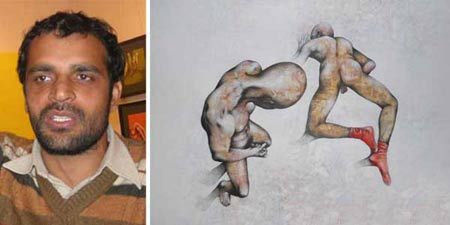 艺术家Krishan和他的作品