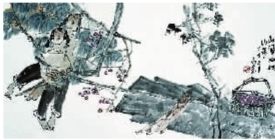 陈小奇《水墨纵横》作品之一。