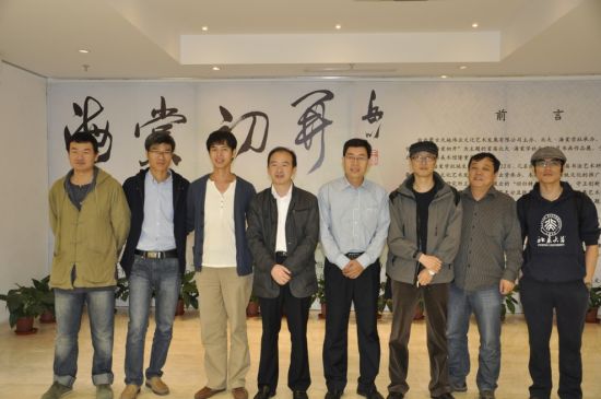 参与展览的八位书法家：马龙 张丰 肖纪波 李君毅 赵福堂 候鸿伟 武韶海 陈建胜