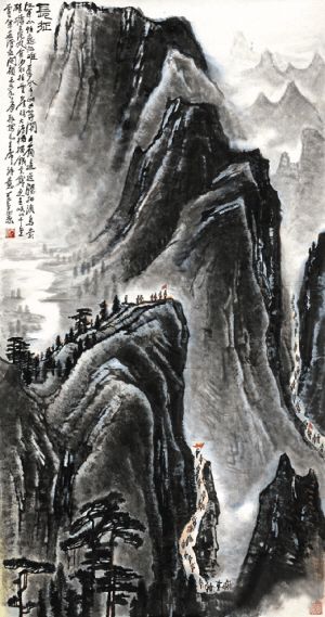 李可染《长征》成交价为1.075亿元