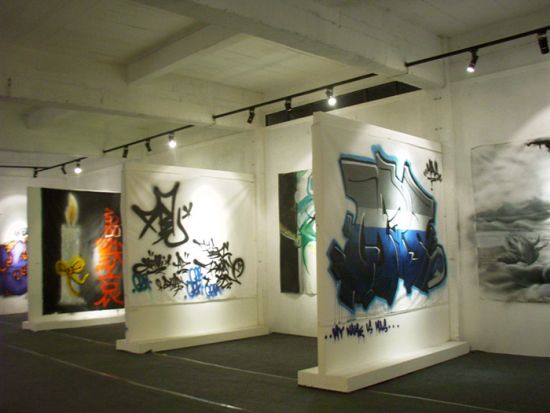 黄桷坪艺术节展览现场