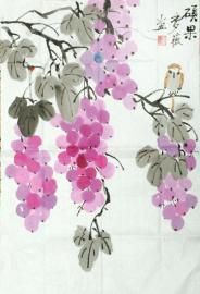 邢梦薇作品《硕果》。