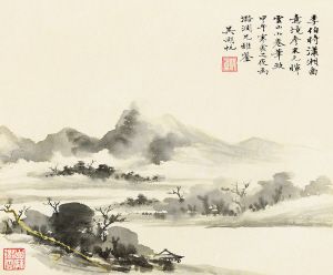 吴湖帆《潇湘图》