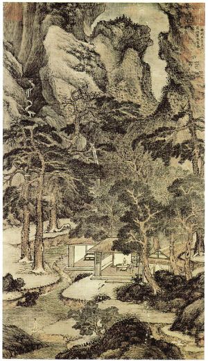 王蒙《溪山高逸图》