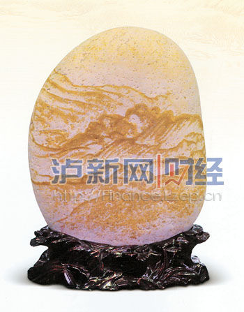 泸州长江石《奔腾》