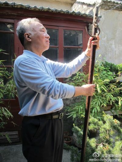 两米长清代红木大秤