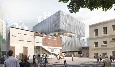 旧警察局改造成的当代艺术空间（效果图）