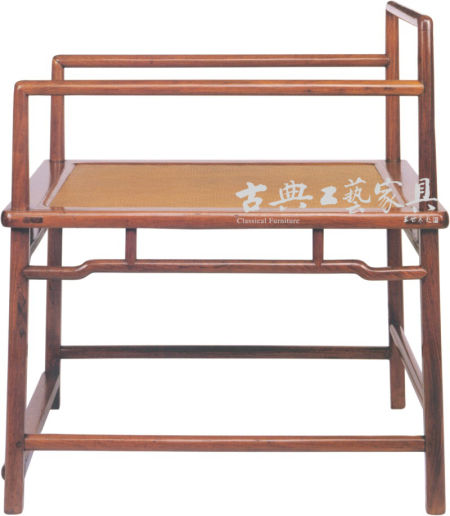 明晚期 黄花梨禅椅