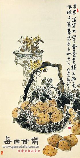 《丰年洋芋大如斗》 姜效忠 作