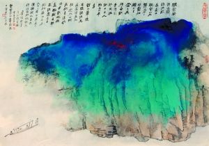 北美藏家所藏张大千《赤壁图》