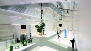 源计划建筑工作室，《美术馆，街市》，建筑介入效果图，由主办方提供