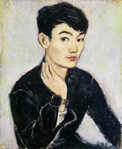 席德进 《自画像》 1951年作 油彩 画布 裱于木板 51.5 x 43cm