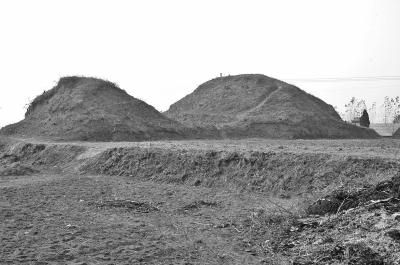 发掘前的胡庄韩王陵 文图学术顾问张志清