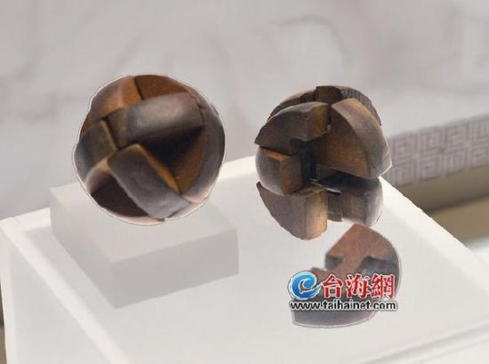 乌木鲁班锁