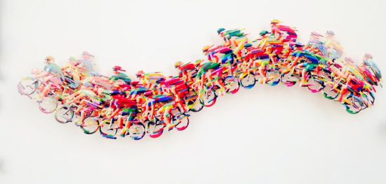 大卫 •葛尔斯坦的作品《珀莱波 Peloton Wave》