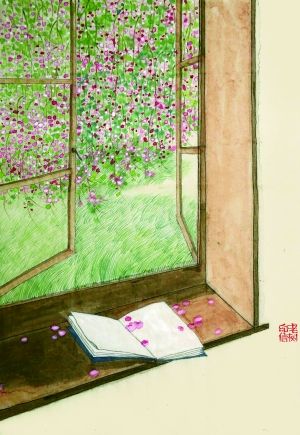 春深一室闲静，水远两岸清平。花开花落总关情。心起梦中念，舟往云边行。诗书半卷读罢，有人弄箫长亭。但闻呜咽不知名。风烟总寂寞，乱红自飘零。作者：刘树勇