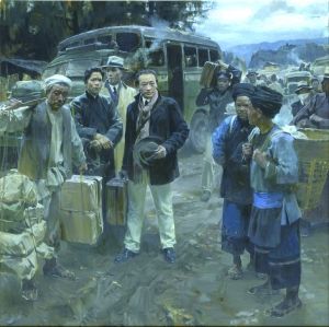  何红舟：1937年抗战爆发，林风眠带着师生向内地转移。师生们颠沛流离，在兵荒马乱中边赶路，边教学，还搞抗日宣传活动。从诸暨、贵溪、长沙再到沅陵，才安顿下来。此时杭州艺专与北平艺专合并，成为国立艺专。