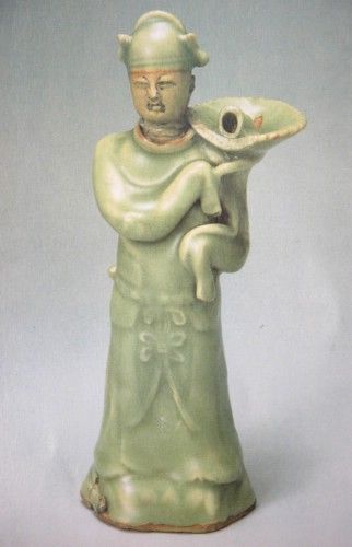人形油灯