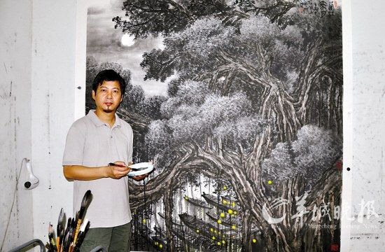胡明德与他的新作《西江夜月》