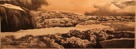 在天津文化艺术品交易所上市的“黄河咆哮”27天涨10倍 资料图